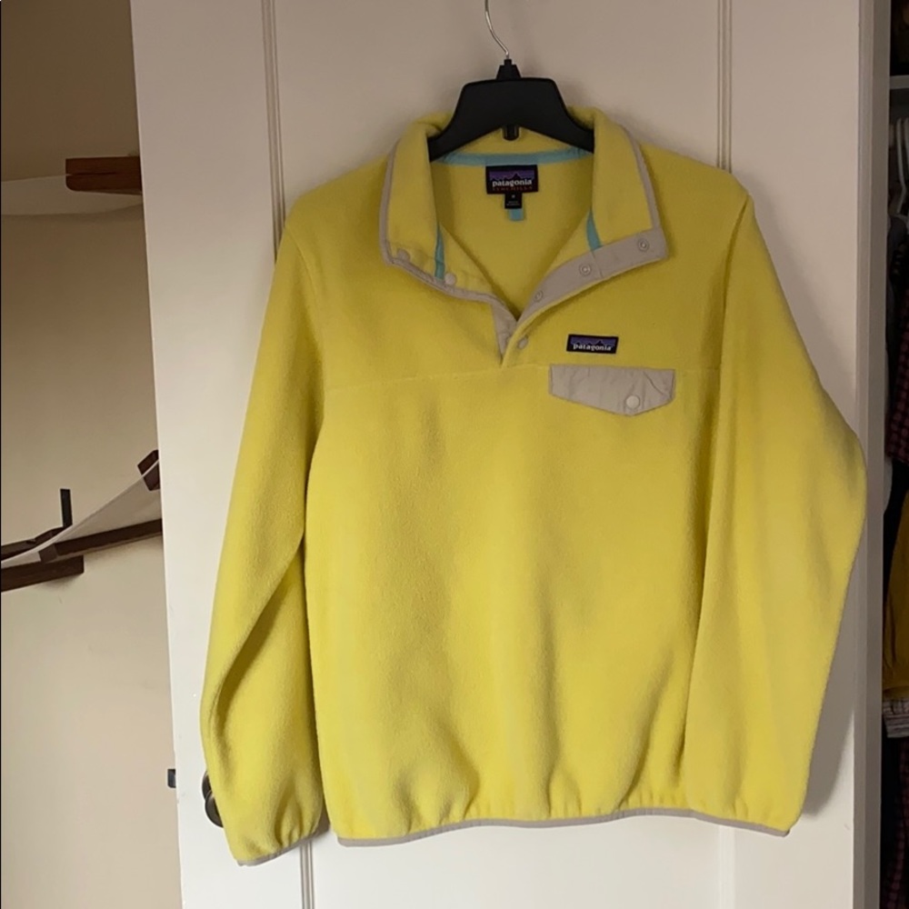 Patagonia snap-t sweater